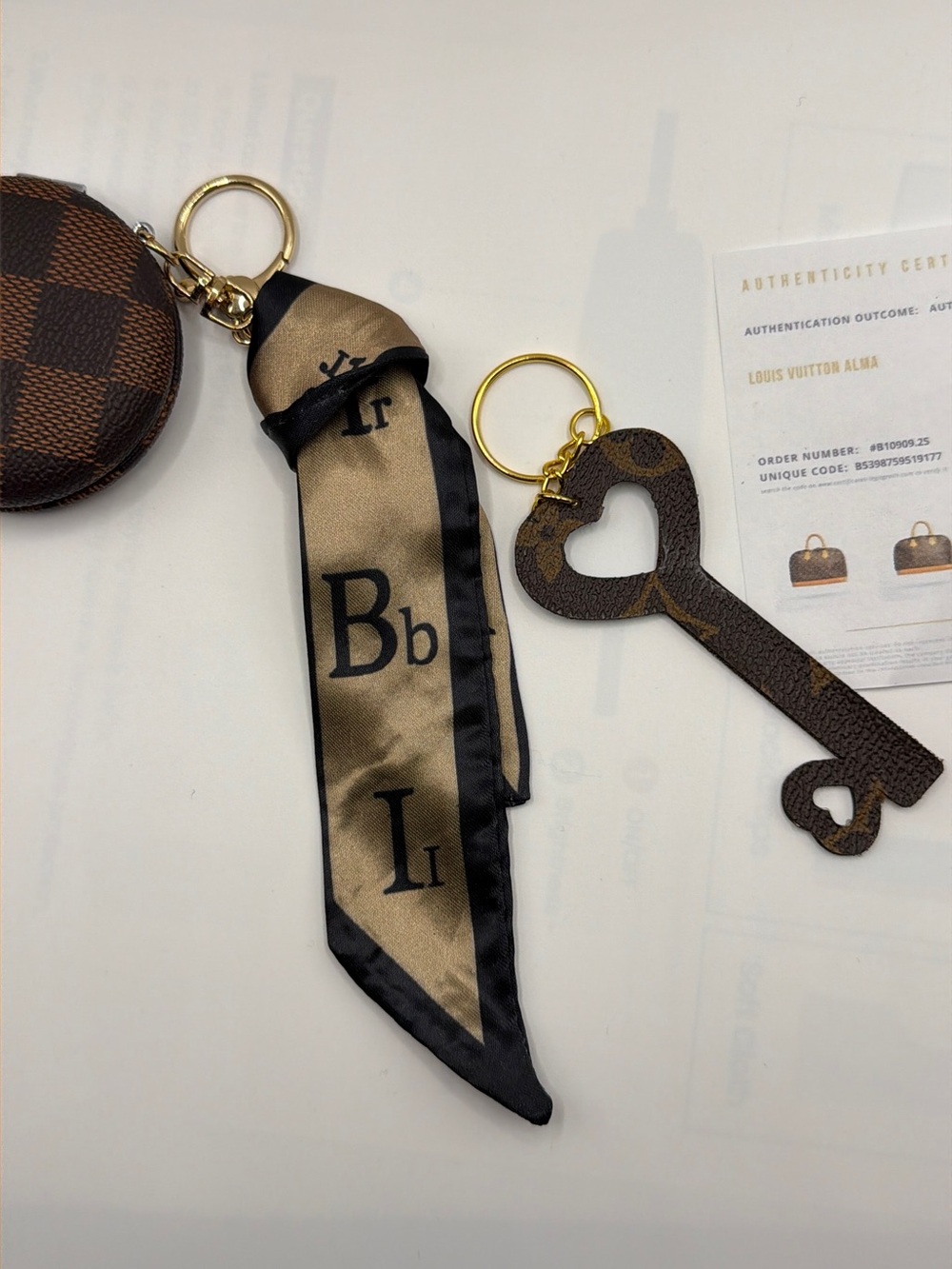 Key to your heart Keychain/Mirror Bundle